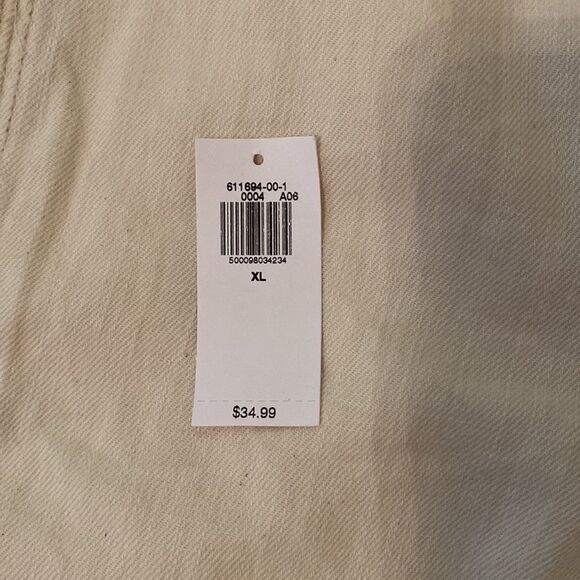 Old Navy Off White Cotton Shorts- New w/ Partial Tags - Picture 3 of 10